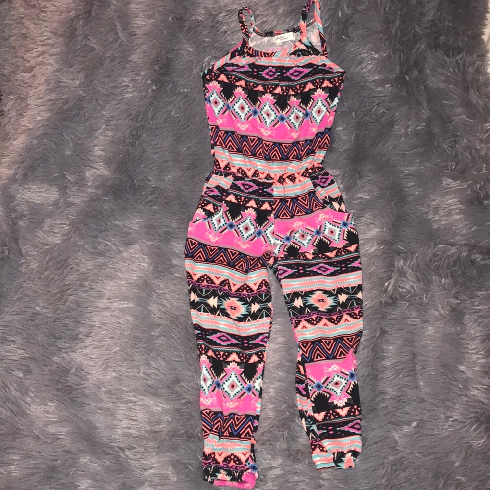 Girls Tribal, Super Soft, Romper / Jumpsuit size 5